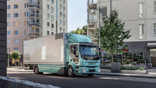 The trucks offer a driving range of up to 300km (186 miles)